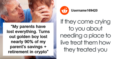 Person And Grandpa Laugh At Parents After They Lose Everything By Spoiling Golden Child