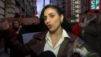 NHS doctor accused of pro-Hamas posts wears number 7 necklace to tribunal