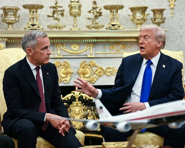 Trump says all trade negotiations with Canada ‘terminated’ over an anti-tariff advertising campaign – US politics live