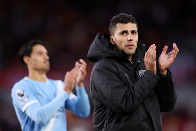Rodri still ‘not ready’ to face Aston Villa as Nico Gonzalez also an injury doubt