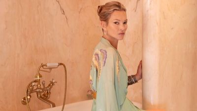 Kate Moss's Glamorous New Bathroom Shows How to Take Luxury 1930s Style and Make It Modern and Fashionable