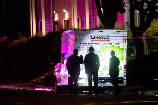 Shots fired at vehicle after it backs into US Coast Guard base in the San Francisco Bay Area