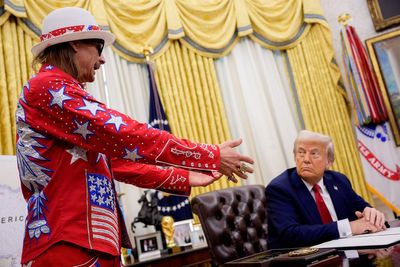 Kid Rock is already making a play to be the first musician to perform in Trump’s $300 million ballroom