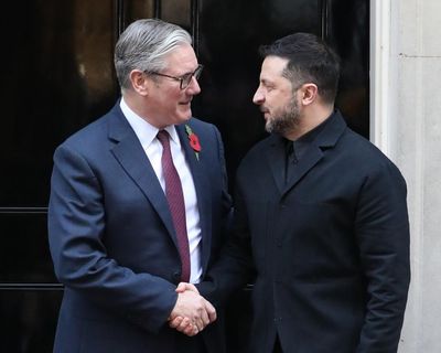 Ukraine wants US to stay involved, says Zelenskyy after meeting western allies