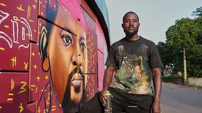 Graffiti transforms Conakry’s walls into canvases for change