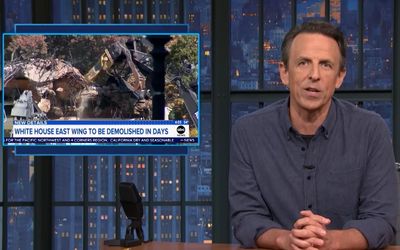 Seth Meyers on Trump’s White House ballroom: ‘This couldn’t be any more of a bait and switch’