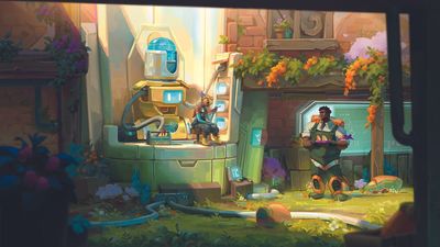 This artist blends cosy Animal Crossing vibes with impressionism