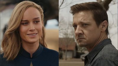 I'm Laughing Over The Way Jeremy Renner Reacted When Brie Larson Asked If He'd Be In Avengers: Doomsday