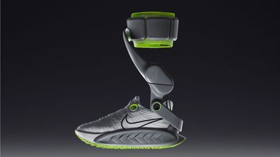 Pumped up kicks: Nike's prototype powered footwear system aims to be 'a second set of calf muscles' to give everyday athletes a real-life sprint mode