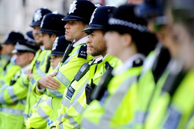 Protests on opposite sides of London amid police restrictions