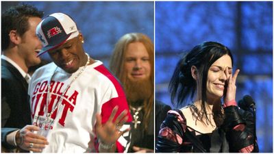 “I feel like I got jerked at the Grammys. I don’t understand how they get best new artist." From 50 Cent invading the stage to Eminem still grumbling about it years later, the story behind Evanescence's chaotic first big awards win