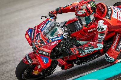 MotoGP Malaysian GP: Bagnaia strikes back to claim pole, disaster for Aprilia