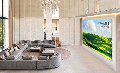 Forget OLED — LG unveils jaw-dropping 136-inch Micro LED TV