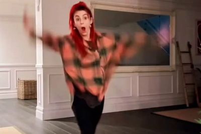 Pregnant Dianne Buswell hits back at trolls with defiant dance routine