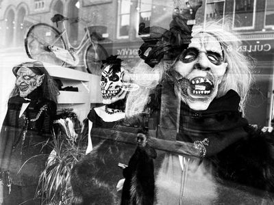 A cloak, some monsters and a bicycle: Marguerite O’Molloy’s best phone picture