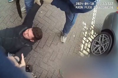 Moment Wagner Group arsonist arrested in B&Q car park after planned campaign of terrorism for Russian state