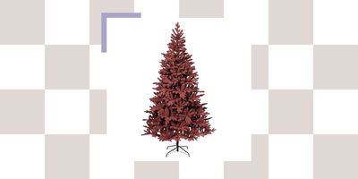 It's Undoubtedly the Color of the Season, but Are You Bold Enough for a Burgundy Christmas Tree? Designers Say "Do It" — And Here's How
