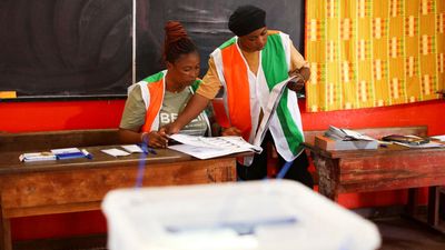 Cote d'Ivoire goes to the polls: in pictures