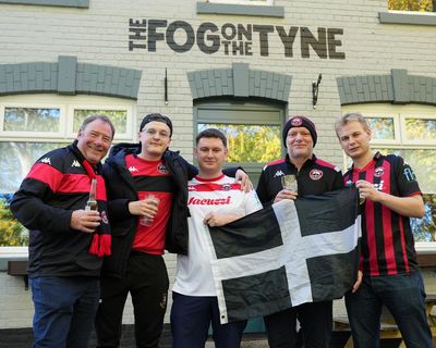 Tyne and weary: Truro City’s 914-mile round trip makes English football history