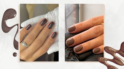 9 chocolate brown nails to request this season, for a mani that is dripping in luxury