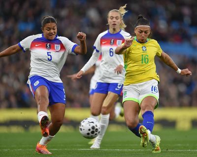 Brazil’s fast start delivers victory over Lionesses despite Angelina’s red card