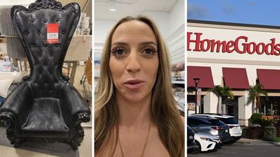 ‘I didn’t know you can bargain at TJ Maxx’: California HomeGoods customer finds ornate $500 chair on clearance for $350. Then she calls a manager and gets another $100 off