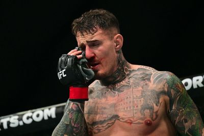 Tom Aspinall’s long-awaited UFC 321 return derailed by Ciryl Gane eye poke in first round