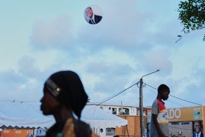 Photos from Ivory Coast’s presidential election as 83-year-old incumbent seeks fourth term