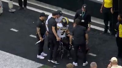 Missouri Quarterback Beau Pribula Leaves Vanderbilt Game in Wheelchair