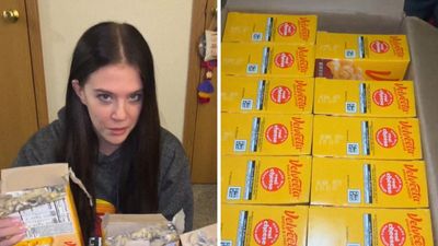 ‘Y’all just breathing it in’: Ohio woman buys Velveeta mac and cheese. Then she opens up the box