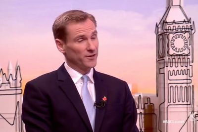 Chris Philp repeatedly refuses to call Sarah Pochin’s comment on TV adverts ‘racist’