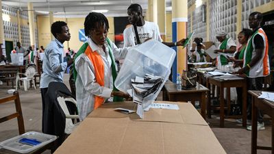 Côte d'Ivoire awaits results after calm election day with expected low turnout