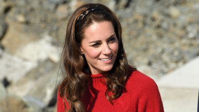 Kate Middleton’s cowboy boots and cranberry jumper was a 2016 look that ticks 2025 trend boxes