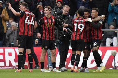 Bournemouth up to second as Sean Dyche suffers opening league defeat