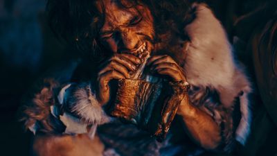Did Neanderthals eat anything other than meat?
