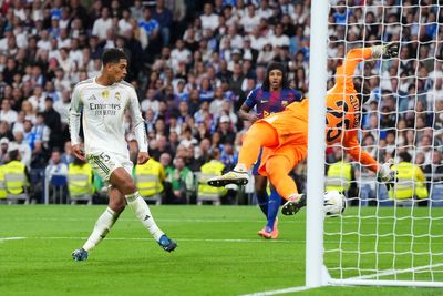Jude Bellingham on target as Real Madrid stretch LaLiga lead with El Clasico win