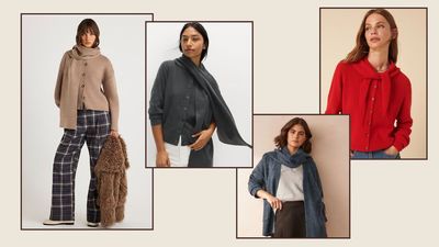 Fashion trends don't get much more chic and practical than the ‘scarfigan’ – say hello to your new autumn must-have