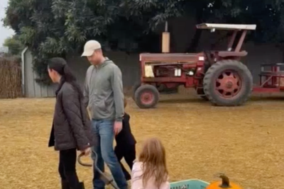 Meghan shares rare glimpse of Archie and Lilibet with Harry on family outing