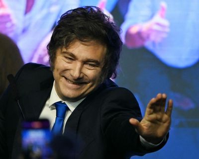 Javier Milei hails ‘tipping point’ as his far-right party wins Argentina’s midterm elections