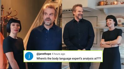 David Harbour’s Joke About Cheating On Lily Allen In Resurfaced Clip Has Aged Like Milk