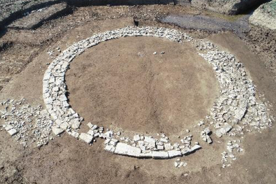 Archaeologists stumped by ‘extremely rare’ circular Roman-era tomb