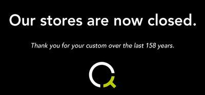 Quadrant Closes Its Last Two High Street Stores After Over a Century of Operation