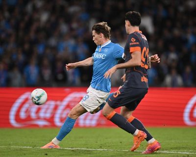 McTominay’s form cools Conte’s fire after tempestuous week for Napoli