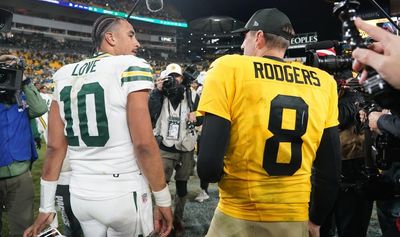 The old man and the mirror: Aaron Rodgers meets the quarterback he used to be