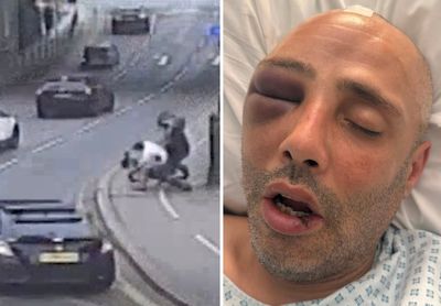 Dramatic moment cyclist nearly died after being hit by uninsured e-bike rider in south London