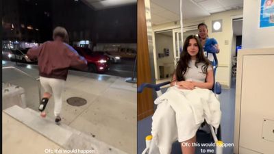 ‘Owwie Wowie’: NY woman attempts viral TikTok trend. Her landing sends her straight to the ER in a wheelchair