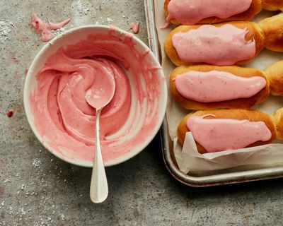 Double, heavy, pure cream? Helen Goh’s guide to baking across borders – plus a finger bun recipe