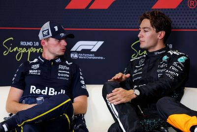 George Russell open to Max Verstappen joining Mercedes as future F1 teammate