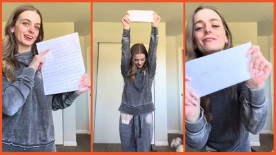 Husband splits with wife while she’s on a trip, wrecks her car, takes her savings – all he leaves behind is a poxy letter