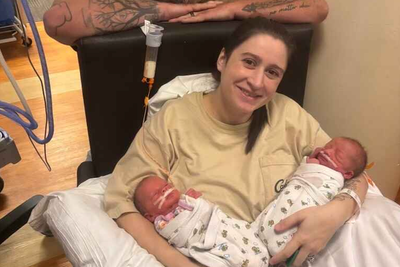 Heartbreak after woman who had just given birth to twins dies after hitting deer in freak accident